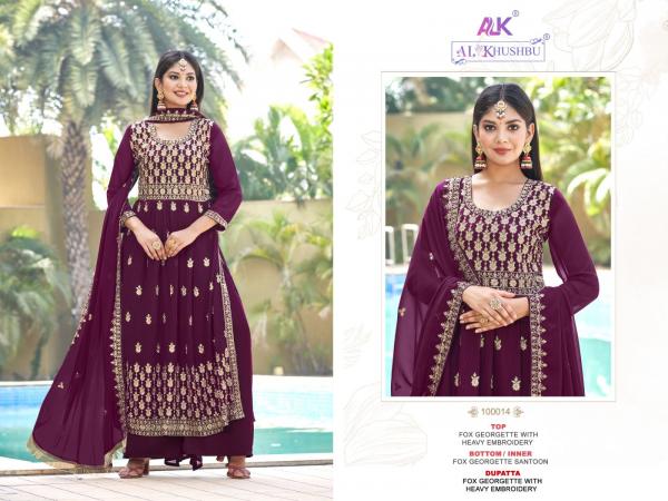 Alk Khushbu Sanchal Vol 2 Ocassional Georgette Pakistani Suit Collection